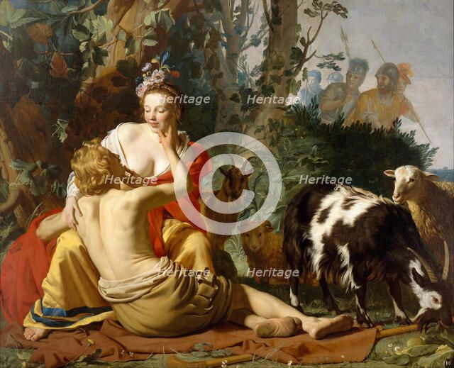 Granida and Daifilo, 1625. Artist: Honthorst, Gerrit, van (1590-1656)