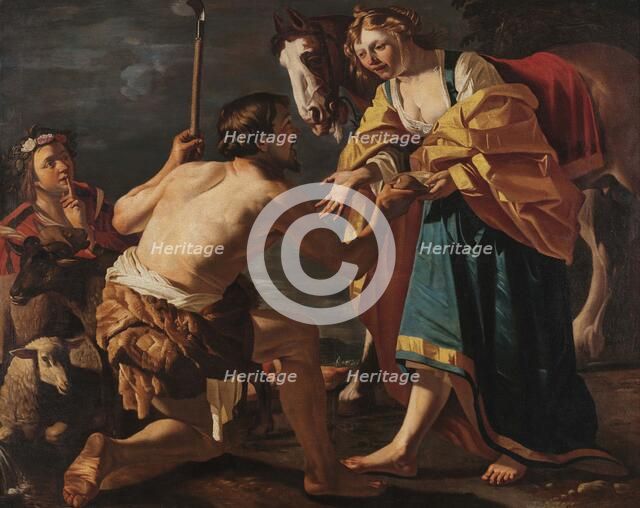 Granida and Daifilo. Creator: Baburen, Dirck (Theodor), van (1595-1624).