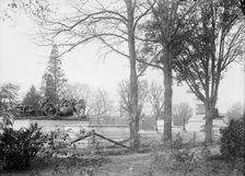 Grant Memorial at Capitol - Caisson Group of Statuary, 1914. Creator: Harris & Ewing