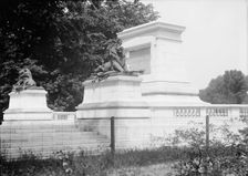 Grant Memorial At Capitol, Pedestals For Statue And Groups of Statuary, 1911. Creator: Harris & Ewing