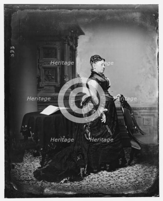 Grant, Mrs. U.S. (Julia Dent), 1876. Creator: Unknown.