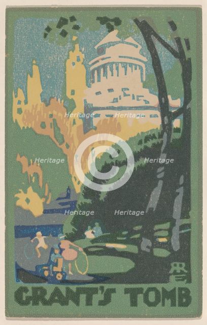 Grant's Tomb, 1916. Creator: Rachael Robinson Elmer.