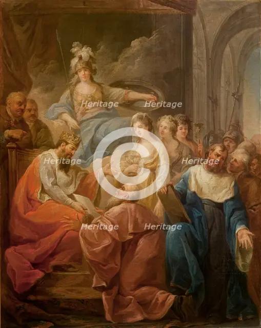 Granting of Privileges to Academy of Krakow, 1796. Creator: Marcello Bacciarelli.