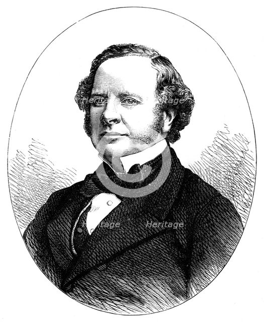 Granville George Leveson-Gower, 2nd Earl Granville (1815-1891), British politician. Artist: Unknown