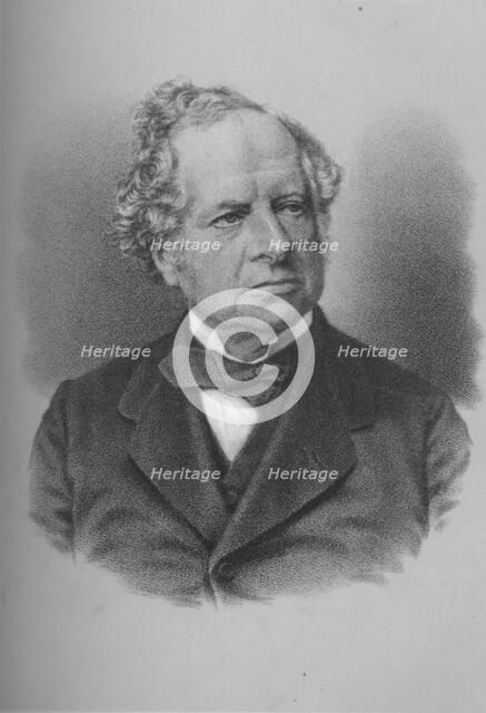 Granville George Leveson-Gower, 2nd Earl Granville, British politician, c1870s (1883). Artist: Unknown.