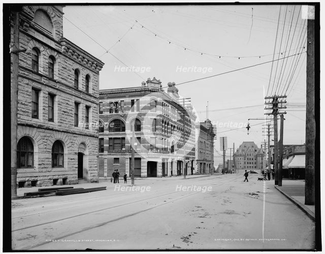 Granville Street, Vancouver, B.C., c1902. Creator: Unknown.