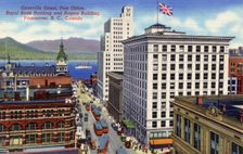 Granville Street, Vancouver, British Columbia, Canada, 1940