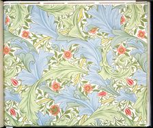 Granville wallpaper designed by John Henry Dearle for Morris and Company, 1896. Artist: John Henry Dearle