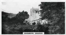 Grasmere Church Wordsworth's burial place, Cumbria, c1920s