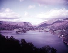 Grasmere and Fairfield, Helvellyn and Dollywagon Pike, Lake District, c1955. Creator: Arthur Charles Kirby Ware