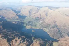 Grasmere, Helm Crag, Seat Sandal and Fairfield, Cumbria, 2019. Creator: Historic England