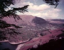 Grasmere with the River Rothay and Nab Scar, Lake District, c1955. Creator: Arthur Charles Kirby Ware