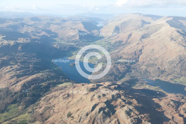 Grasmere viewed from Loughrigg Fell, Cumbria, 2015. Creator: Historic England.
