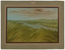 Grassy Bluffs, Upper Missouri, 1861/1869. Creator: George Catlin