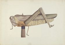 Grasshopper Weather Vane, 1937. Creator: Alfred Denghausen
