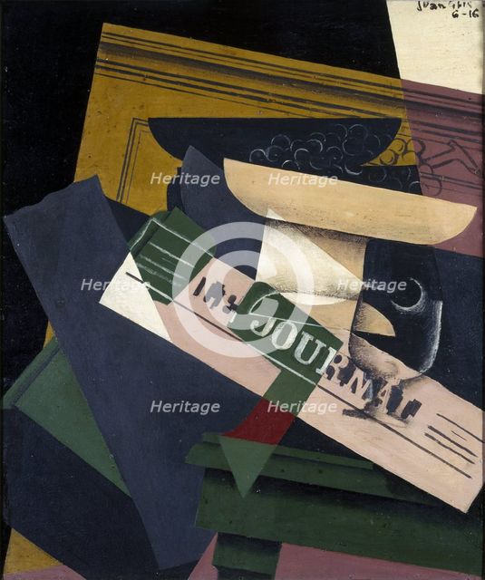 Grapes, 1916. Artist: Gris, Juan (1887-1927)