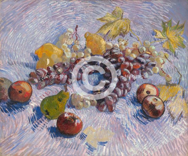 Grapes, Lemons, Pears, and Apples, 1887. Creator: Vincent van Gogh.