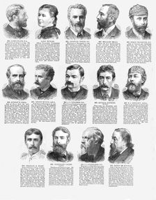 'Graphic Artist's with "The Graphic" ,1890. Creator: Unknown