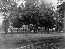 Gratiot Ave. cottages, Mt. Clemens, between 1880 and 1899. Creator: Unknown