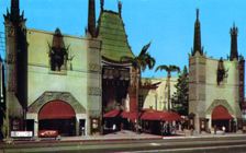 Grauman's Chinese Theatre, Hollywood, Los Angeles, California, USA, 1953