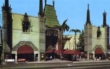 Grauman's Chinese Theatre, Hollywood, Los Angeles, California, USA, 1953
