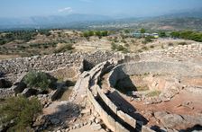 Grave Circle A, Mycenae, Greece. Creator: Samuel Magal