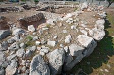 Grave Circle B, Mycenae, Greece. Creator: Samuel Magal