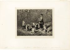Grave! Grave! Très-Grave!, 1862. Creator: Charles Emile Jacque