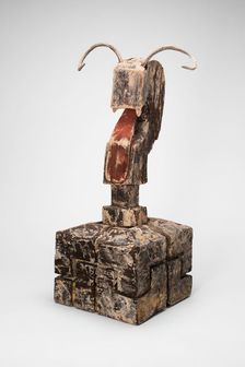 Grave Guardian Beast (Zhenmu Shou), Eastern Zhou dynasty, Warring States period, 4th/3rd cent. B.C. Creator: Unknown