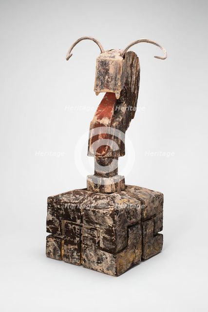 Grave Guardian Beast (Zhenmu Shou), Eastern Zhou dynasty, Warring States period, 4th/3rd cent. B.C. Creator: Unknown.