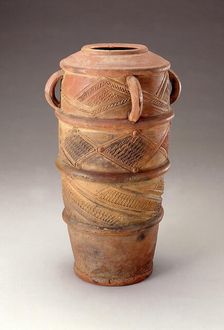 Grave object, ca. 1800. Creator: Unknown