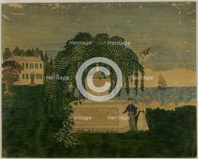 Grave of Captain and Mrs. Rich, n.d. Creator: Unknown.