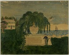 Grave of Captain and Mrs. Rich, n.d. Creator: Unknown