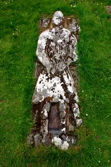 Grave of Angus Martin, Kilmuir Graveyard, Skye, Highland, Scotland. Creator: Peter Thompson