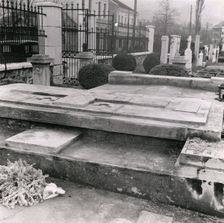 Grave of Gavrilo Princip, Sarajevo cemetery, Bosnia-Hercegovina, Yugoslavia, 1939. Creator: Unknown
