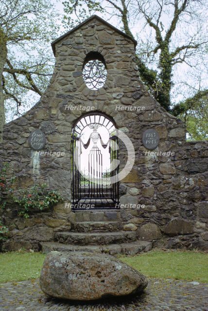 Grave of David Lloyd George, Welsh politician, Llanystumdwy, Gwynedd, Wales. Artist: Tony Evans