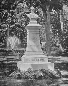 Grave of J. Howard Payne, Georgetown, D.C. c1897. Creator: Unknown