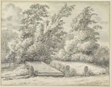 Grave of Johannes Jelgerhuis Rienksz., 1841. Creator: Gerrit Lamberts