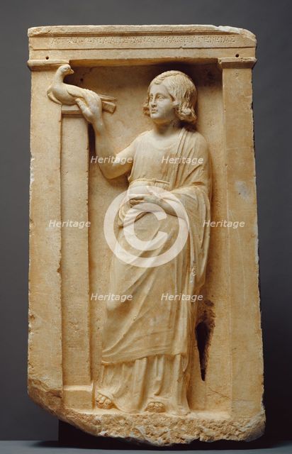 Grave Naiskos of Apollonia, about 100 BC. Creator: Unknown.