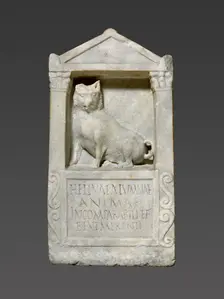 Grave Stele For Helena, A.D. 150-200. Creator: Unknown