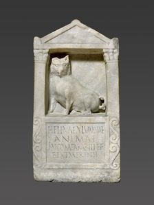 Grave Stele For Helena, A.D. 150-200. Creator: Unknown