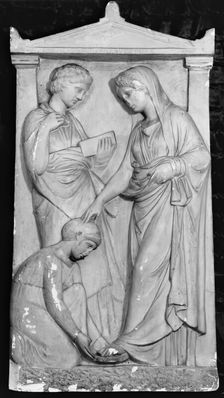 Grave Stele of Ameinokleia, c400 B.C. Creator: Unknown
