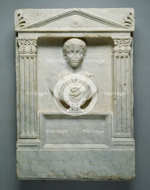 Grave Relief of Agrippina, about A.D. 150. Creator: Unknown.