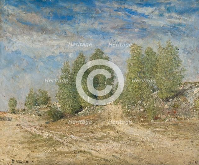Gravel Slope, 1876. Creator: Carl Fredrik Hill.