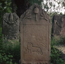 Gravestone to a priest of Saturn in Carthage, 2nd century