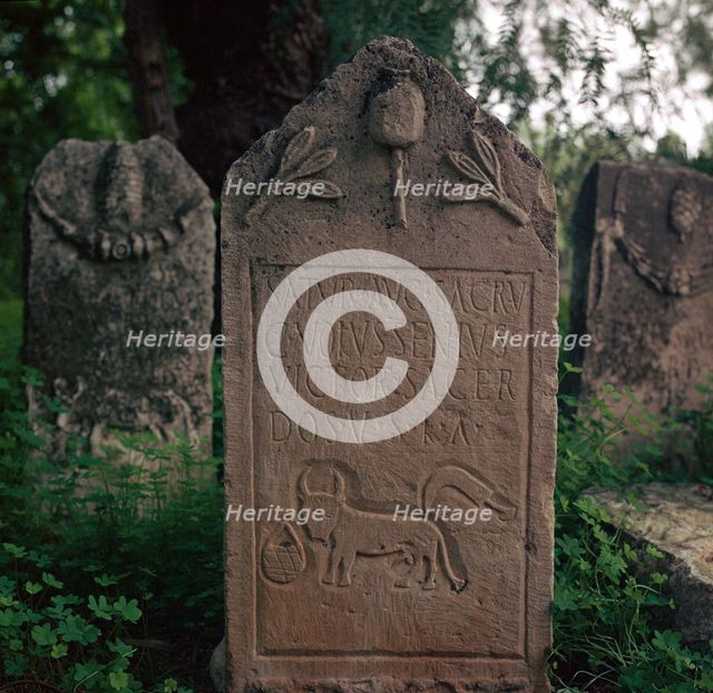 Gravestone to a priest of Saturn in Carthage, 2nd century. Artist: Unknown