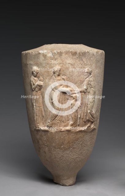 Gravestone in the Form of a Lekythos, 300s BC. Creator: Unknown.