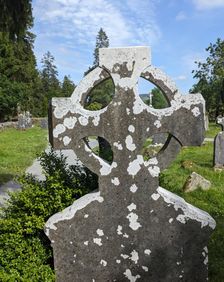 Gravestones, Glendalough, Wicklow, Ireland, June 2026. Creator: Amanda Waite