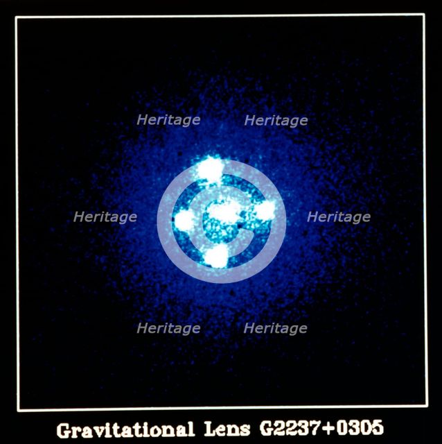 Gravitation lens G2237+0305 Creator: Unknown.