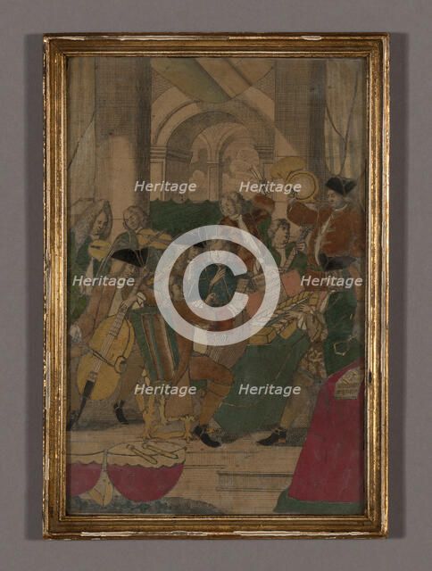 Gravure découpé, France, 18th century. Creator: Unknown.